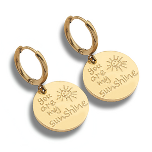 You Are My Sunshine Earrings