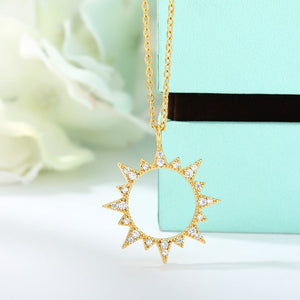 Golden Sunny Glow Necklace