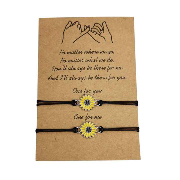 Sunflower Bond Bracelets